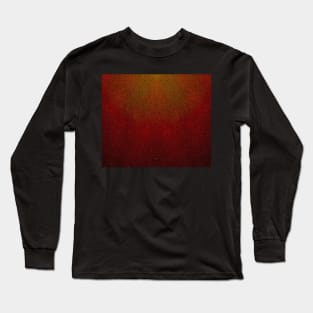 Red Orange Dragon Scale Long Sleeve T-Shirt